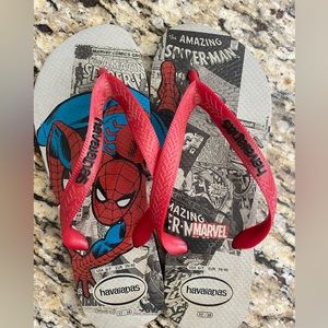 Marvel Spider-Man Havaianas us size 6/7